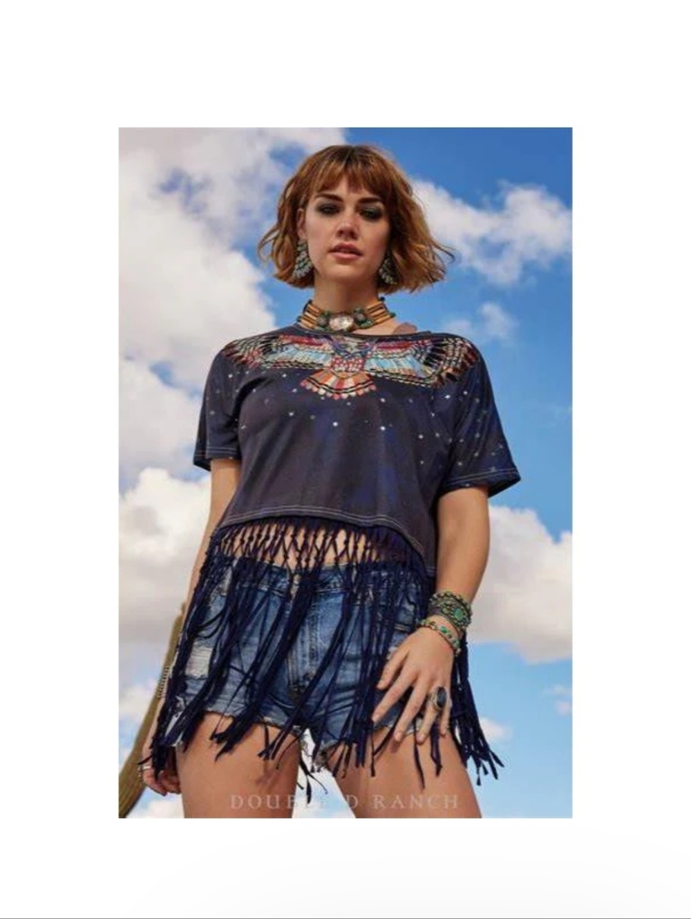NWT Double D Ranch Protector Top XL